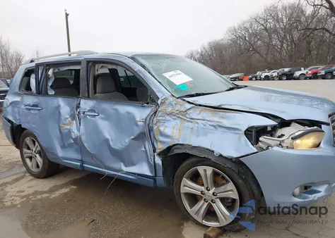 2010 Toyota Highlander Sport V6 from USA, damaged, VIN JTEXK3EH2A2096014